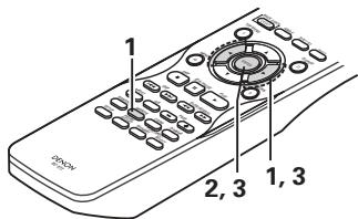 DENON DVD3910 - Pose de repères (DVD-AUDIO / DVD-VIDEO) - 1
