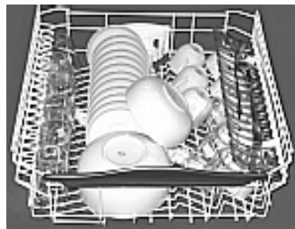 ARISTON LX 66 X INOX - Le réglage du panier supérieur? - 7