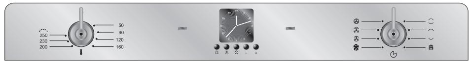 SMEG SC 399 X INOX - Le panneau frontal - 2