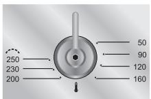 SMEG SC 399 X INOX - MANETTE DU THERMOSTAT - 2