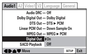 MARANTZ DV8400 - Sortie numérique Expert - 1
