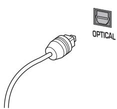 MARANTZ DV8400 - Raccordement de cables optiques - 1