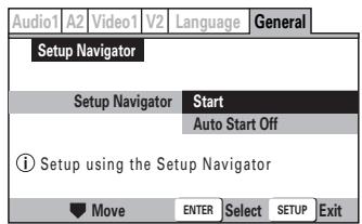 MARANTZ DV8400 - Sélectionnez "Start". - 1