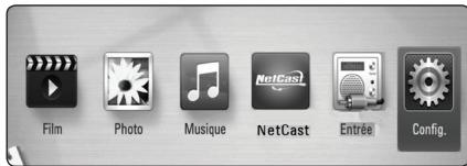 LG HX46R - Profiter de l'accès à NetCast™ - 1