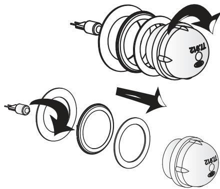 KITCHENAID FOURKOQCX45600 - TOURNER LE COUVERCLE EN VERRE dans le sens antihoraire pour le dévisser. - 1