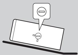 PIONEER CDX-P670 - Positionnement du sélecteur d'angle de montage - 2