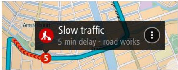 TOMTOM GO500 - Consulter le traffic sur votre parcours - 1