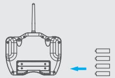 PNI CAM AEEREFERENCE - Préparer la radio-commande - 1