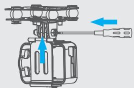PNI CAM AEEREFERENCE - Installer laamera et son support - 4