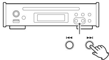TEAC PD301 - Recherche d'un passage de piste - 4