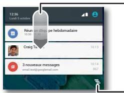 LENOVO MOTO Z WHITE - État et notifications - 1