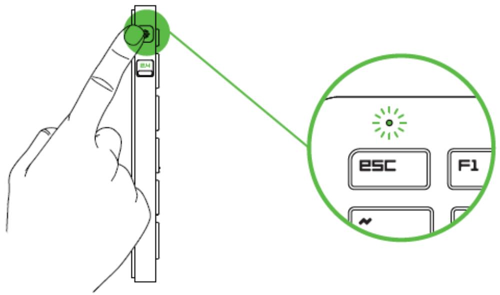 RAZER TURRET - CONNEXION DU RAZER TURRET VIA LE DONGLE SANS FIL - 4