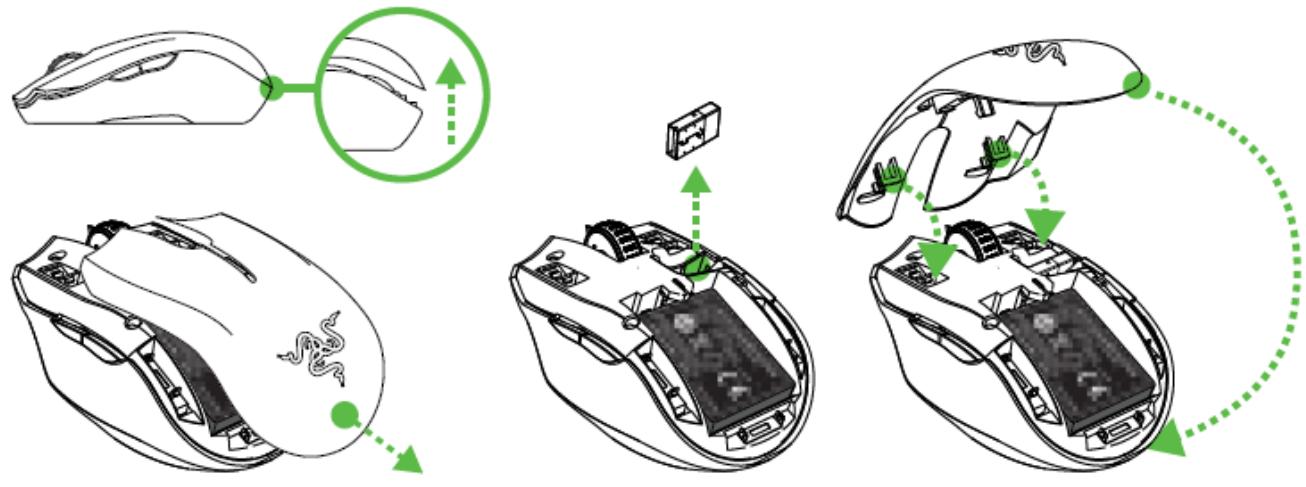 RAZER TURRET - CONNEXION DU RAZER TURRET VIA LE DONGLE SANS FIL - 2