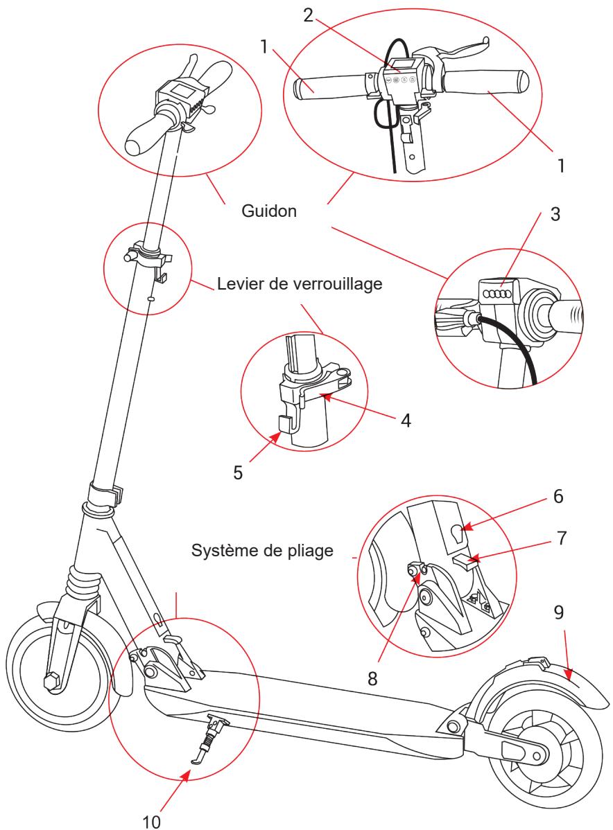 E-TWOW Boost ES - PIEÇES PRINCIPALES - 1