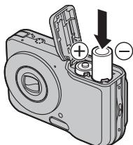 FUJIFILM FINEPIX A 180 - Insérez les batteries. - 1