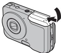 FUJIFILM FINEPIX A 180 - Fermez le couvercle du compartiment de la batterie. - 1