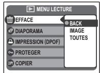 FUJIFILM FINEPIX A 180 - Utilisation du menu lecture - 6