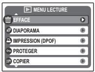 FUJIFILM FINEPIX A 180 - Utilisation du menu lecture - 1
