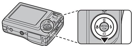 FUJIFILM FINEPIX A 180 - Régler le retardateur. - 1
