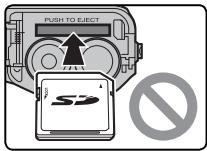 FUJIFILM FINEPIX A 180 - Insertion d'une carte mémoire - 3