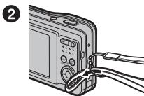 FUJIFILM FINEPIX A 180 - Fixation de la dragonne - 2