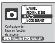 FUJIFILM FINEPIX A 180 - Sélection d'un mode de prise de vue - 3