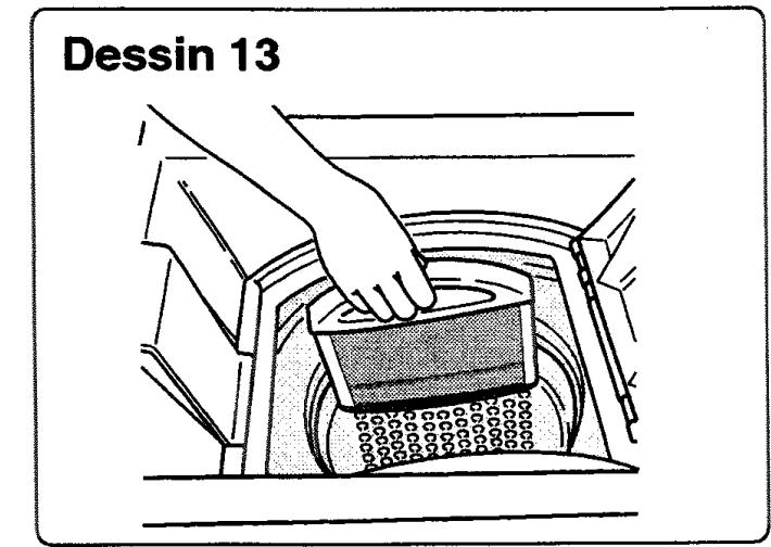 THOMSON AIR 431C - Nous vous rappelons que le filtrte doit être nettoyé après chaque cycle. - 1