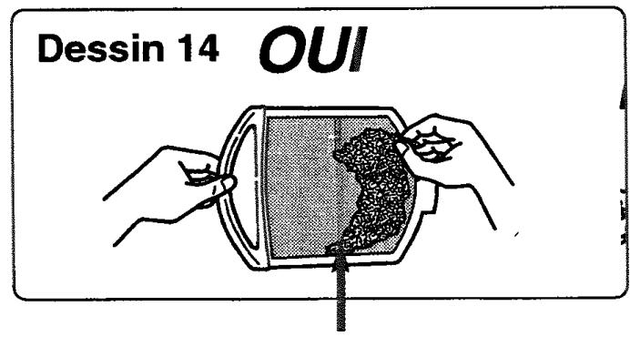 THOMSON AIR 431C - Nous vous rappelons que le filtrte doit être nettoyé après chaque cycle. - 2
