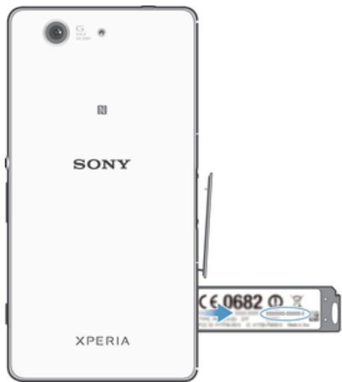 SONY Z3 COMP NOIR - Pour afficher votre numero IMEI - 1