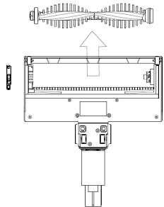 TECNO LECTVCH150 - De vloerborstel reinigen - 2