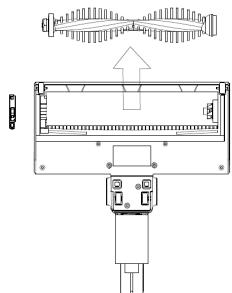 TECNO LECTVCH150 - Limpeza da escova para o chão - 2