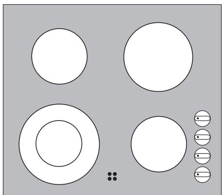 AEG 6010 K - Instructions de montage et mode d'emploi Montage- en gebruiksaanwijzing - 1