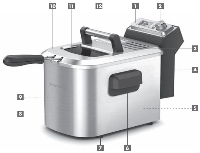 RIVIERA ETBARFRITEUSEQFE580 - Description du produit - 1