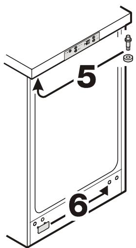 LIEBHERR GP 1466-22 - Inversion du sens d'ouverture de la porte - 5