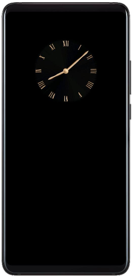 HUAWEI P40 PRO 256G GOLD 5G - Définir le style d'horloge pour Écran toujours allumé - 1