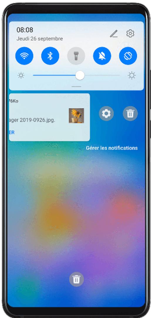 HUAWEI P40 PRO 256G GOLD 5G - Voir les notifications - 1