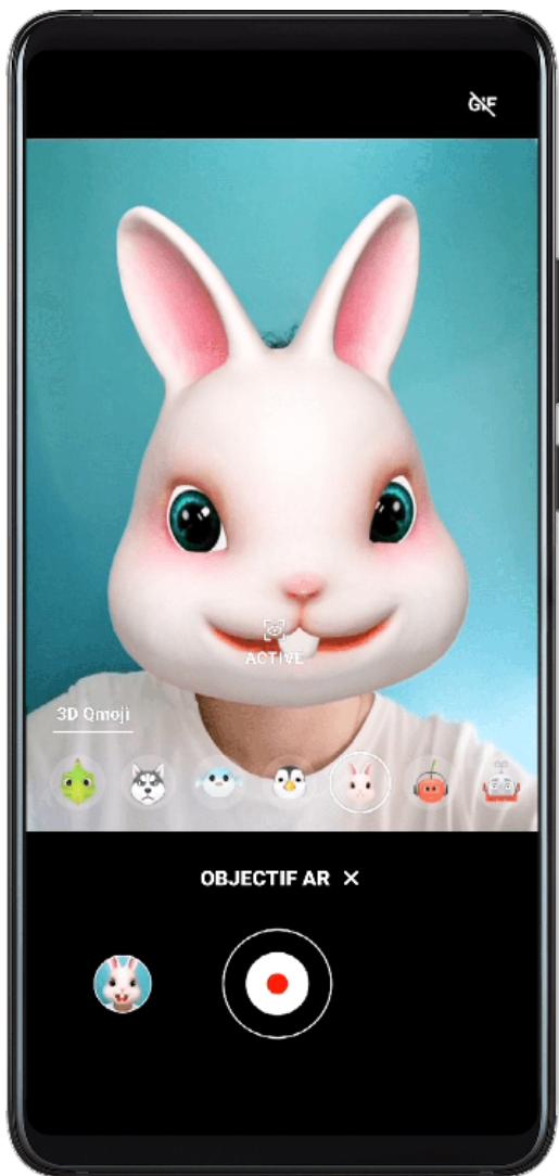 HUAWEI P40 PRO 256G GOLD 5G - Utiliser Qmmo 3D pour enregistrer des videos - 1