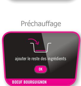 MOULINEX COOKEO - MENU RECETTES : (SUITE) - 10