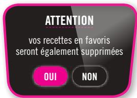 MOULINEX COOKEO - ACCÉDER À UNE RECETTE TÉLECHARGEE : - 19