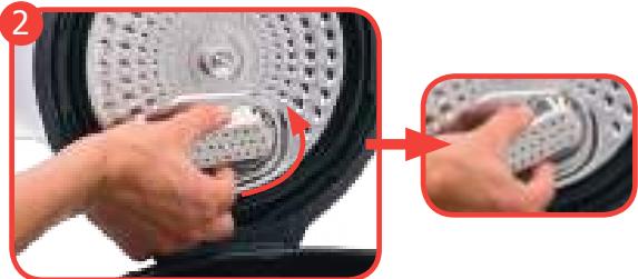 MOULINEX COOKEO - DÉMONTAGE DU COUVERCLE METALLIQUE : - 1