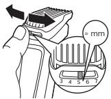 DARTY MG3710/85 - Skjeggkammer - 1
