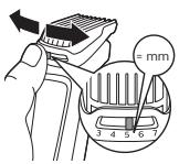 DARTY MG3710/85 - Skaggkammar - 1