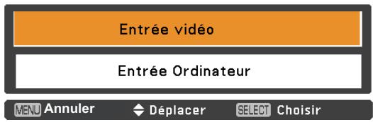 SANYO PLC-XR201 - Fenêtre de video/PC selection - 1