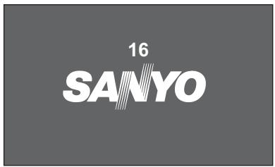 SANYO PLC-XR201 - Mise sous tension du projecteur - 1