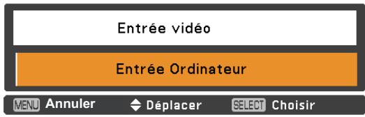SANYO PLC-XR201 - Fenêtre de video/PC selection - 1
