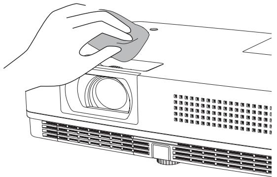 SANYO PLC-XR201 - Nettoyage du coffret du projecteur - 1