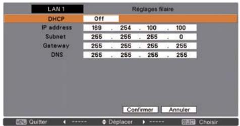 SANYO PLC-XR201 - Procedure de configuration - 4