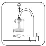 STEAMONE HU190GB - Remplissage du réservoir d'eau - 4