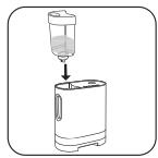 STEAMONE HU190GB - Remplissage du réservoir d'eau - 5