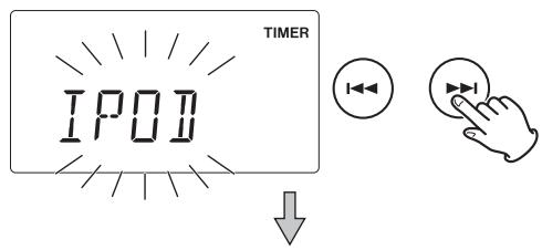 TEAC MC-DX 222I - Appuyez sur la touche SKIP (1/▶) pour régler l'heure d'arrêt (unité : minutes), puis appuyez sur la touche TIMER. - 2